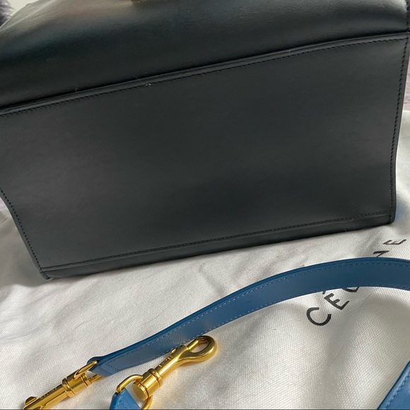 Celine Small Trapeze Bag In Smooth Calfskin - Picture 10 of 11